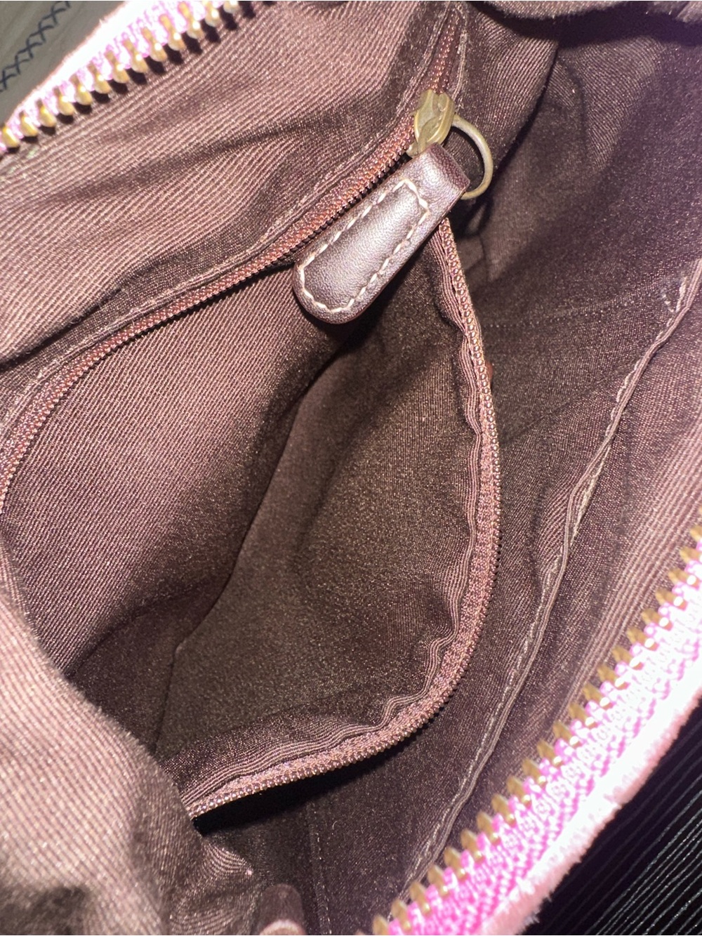Vintage COACH Pink Hamilton Suede Flap Soho Shoulder Bag 7471 - Picture 15 of 16